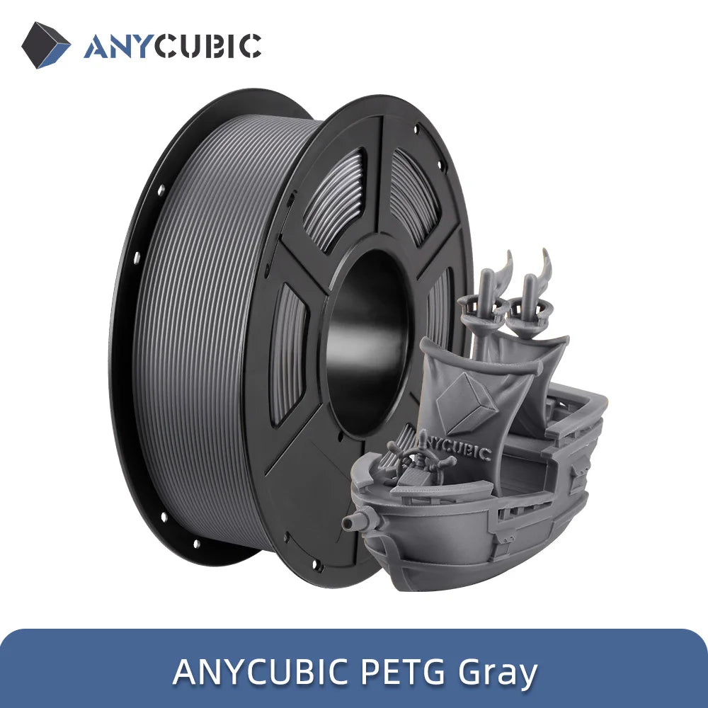 ANYCUBIC PETG / PLA 3D Printer Filament – 3KG, 1.75mm, For Kobra FDM Printers, Toy & Model Printing