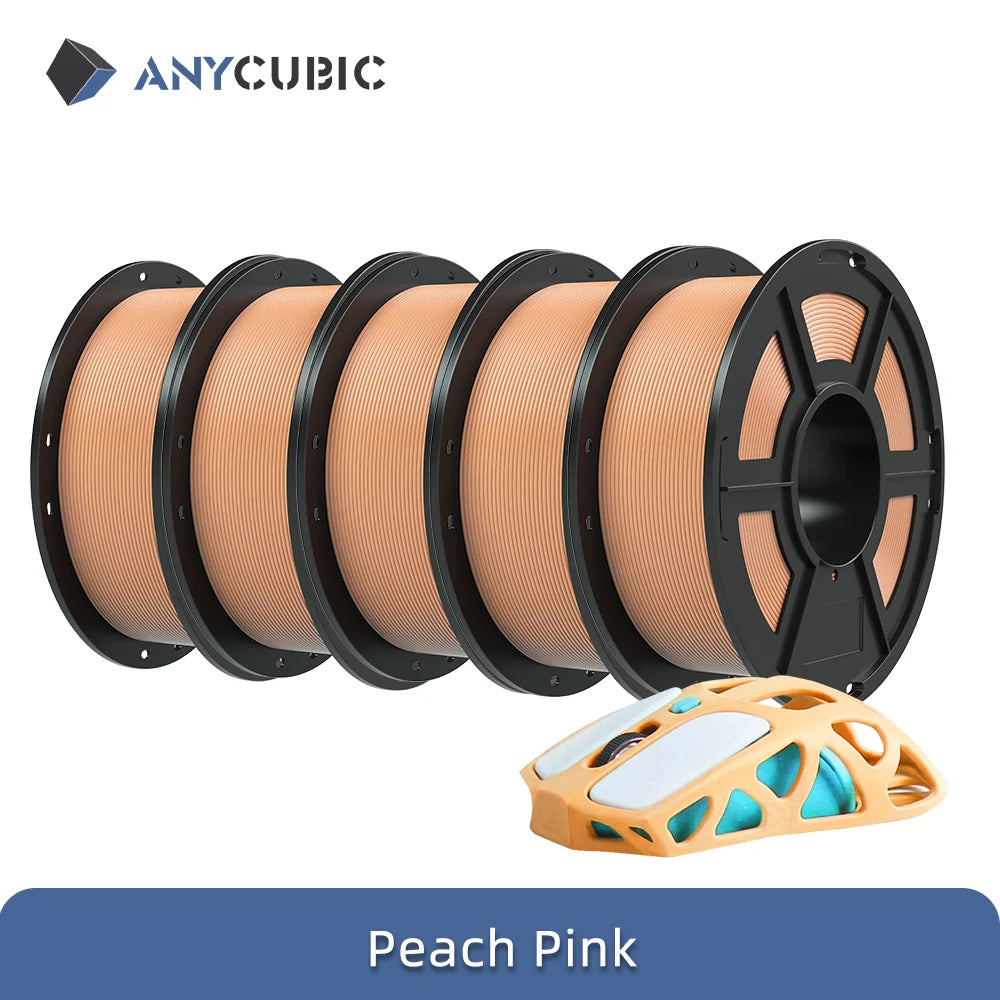 ANYCUBIC PLA 3D Printer Filament – 5KG / 1.75mm, Eco-Friendly, EU & US Warehouse, For Kobra S1C / K3C