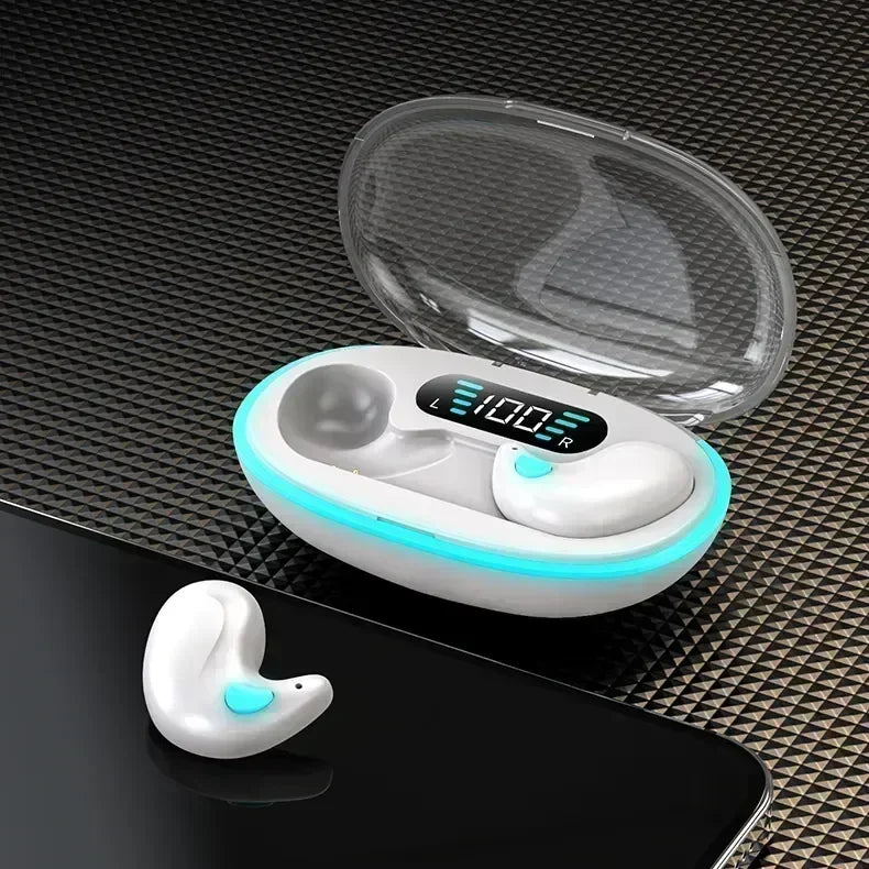 TWS Wireless Earbuds - Noise Reduction Bluetooth Earphones for Sport, Gaming & Sleep