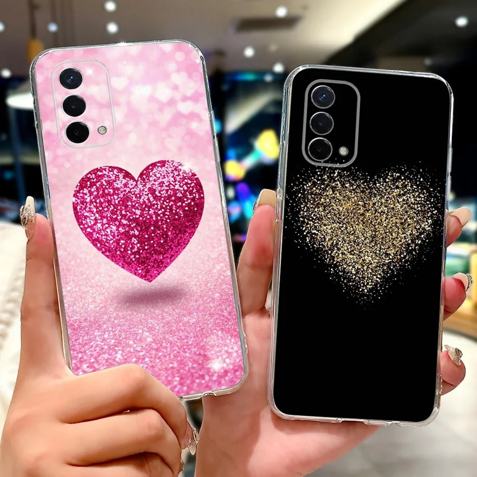 Luxury Painted Soft Silicone Case for Oppo A74 5G – Shockproof Back Cover
