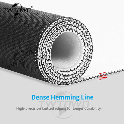 TWTOWO Custom Playmat & Mouse Pad – Non-Slip Natural Rubber, 600x300 to 1000x500mm, DIY Design