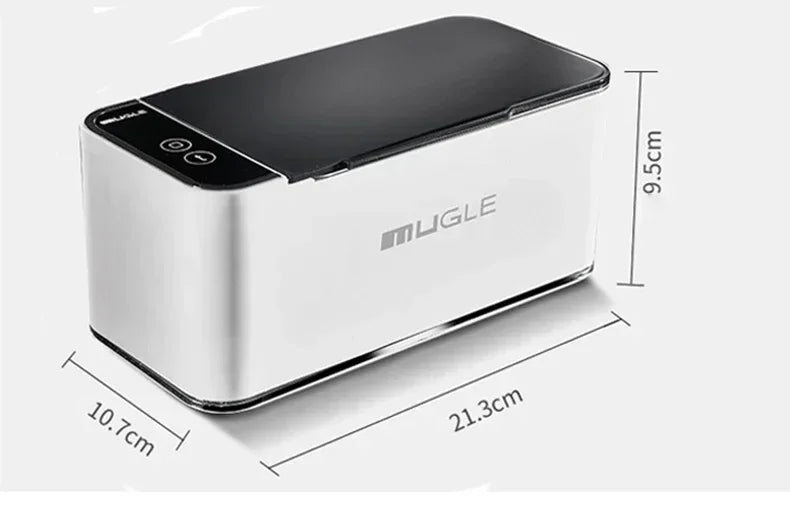 R.E.D. Shopping 500ML ultrasonic cleaning machine for jewelry, glasses, and watches, compact household appliance for thorough cleaning.