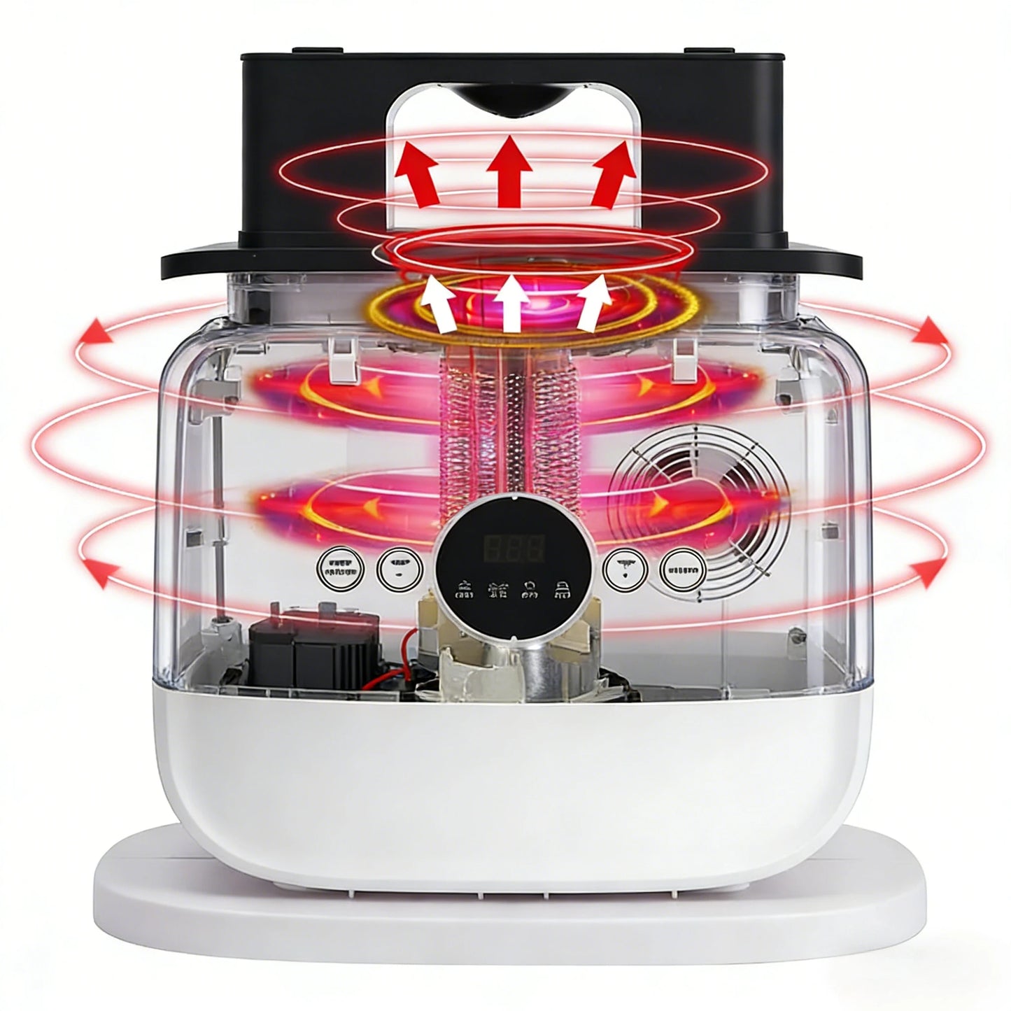Foldable Electric Clothes Dryer & Steam Ironing Machine – Portable Heated Air Dryer for Clothes & Shoes
