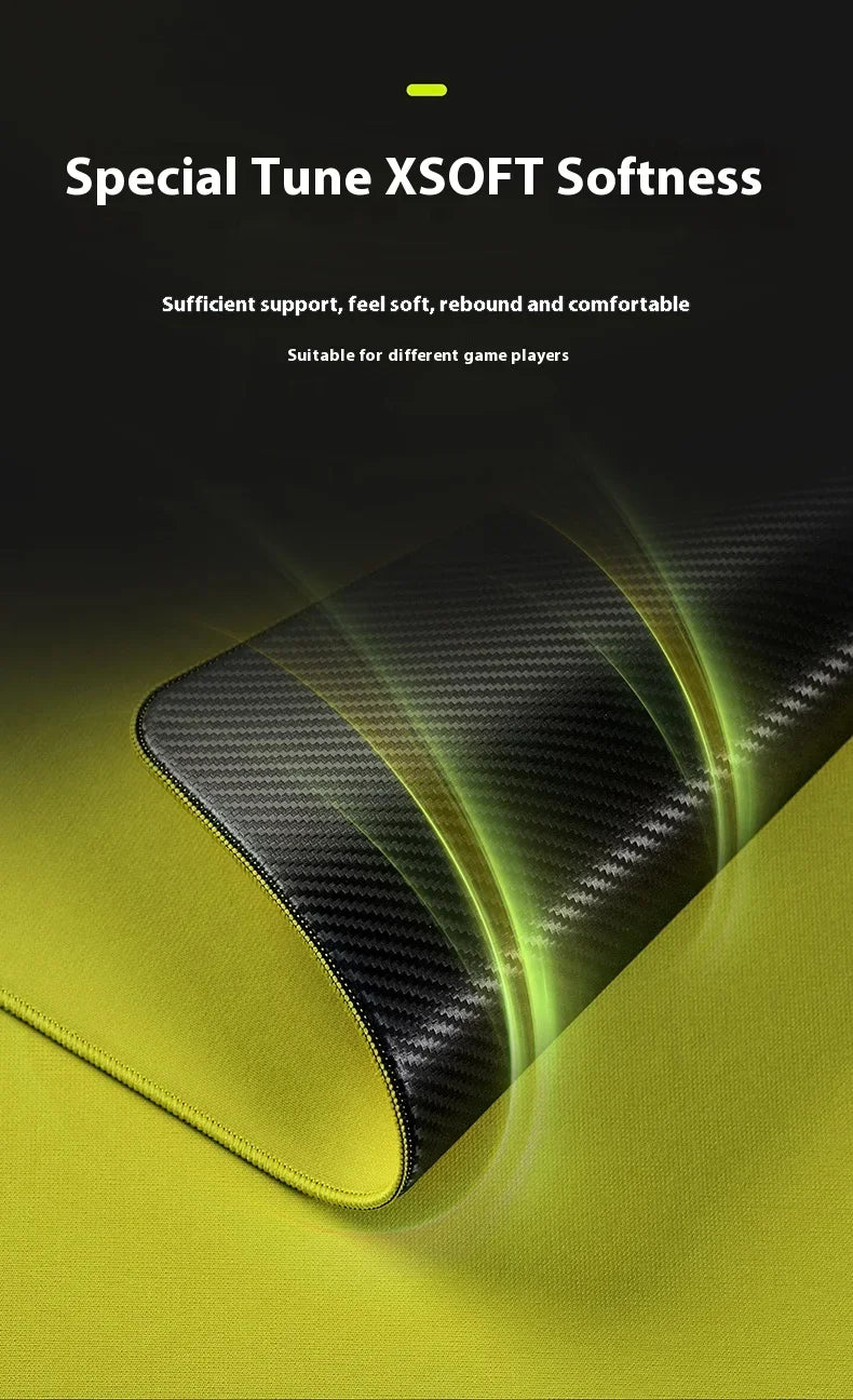 ATK99G Air Carbon Gaming Mousepad | 490x420x4mm | Xsoft | Magnetic Switch | Paw3950