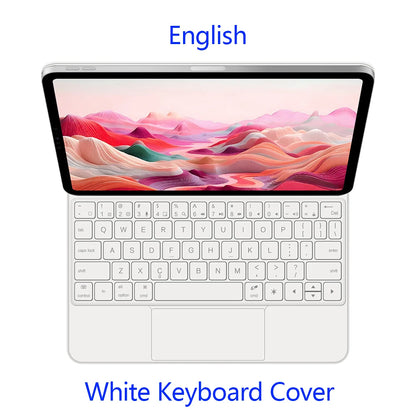 Backlit Magic Keyboard Case for iPad Air 11" M2/M3/M4 2024-2026 – Multi-touch, Smart Folio