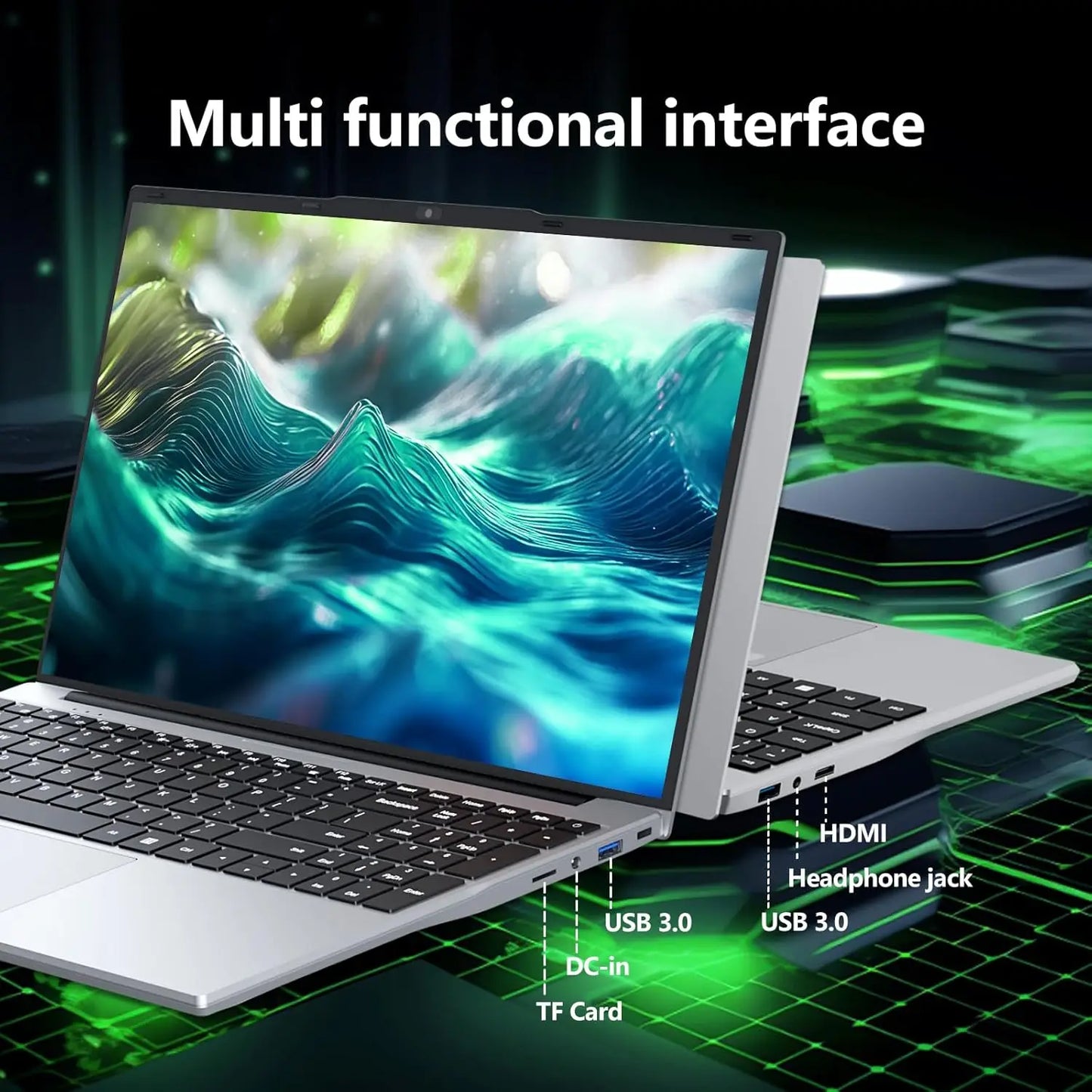 Xiaman Gaming Laptop 15.6" — Intel i9-10980HK, 16GB RAM, 1TB SSD, 1080p IPS, Windows 11