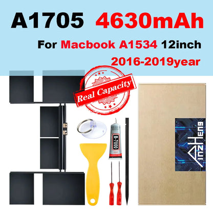 PINZHENG Laptop Battery for MacBook Air/Pro (A1369, A1466, A1370, A1465, A1534, A1377, A1405, A1495, A1496, A1527, A1705)