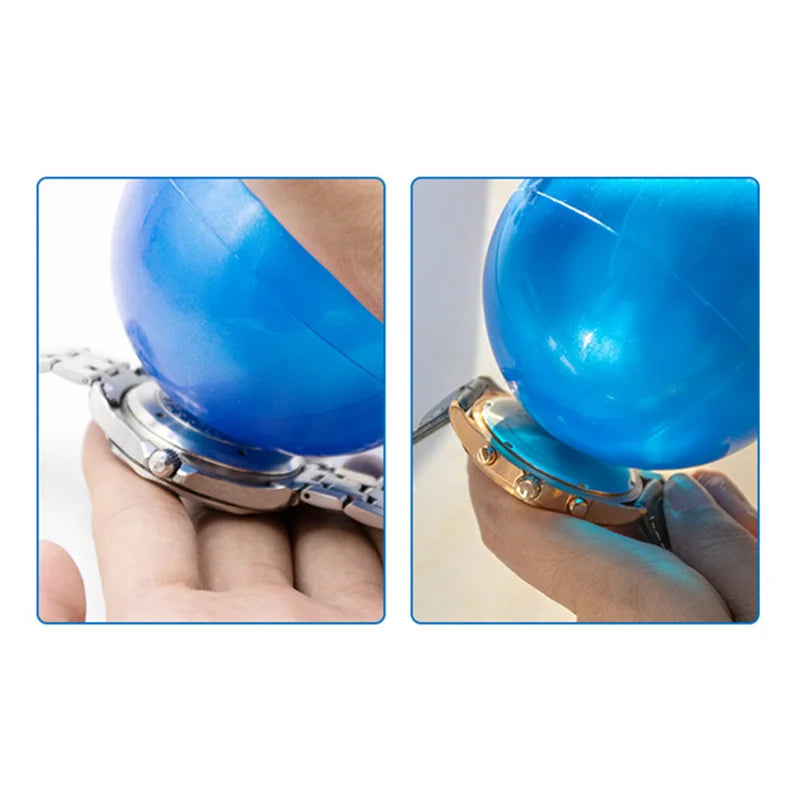Watch Case Back Opener Inflatable Rubber Ball – Screwing Type Friction Tool for Watchmakers