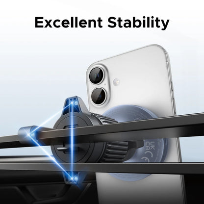 UGREEN Qi2.2 25W Magnetic Car Phone Holder & Wireless Charger | MagSafe Compatible for iPhone 17/16 Pro Max