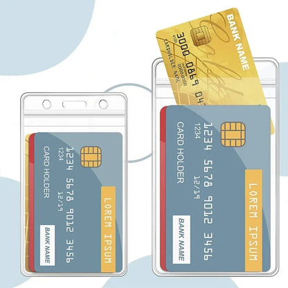 Waterproof Transparent Plastic Card Sleeve Protectors