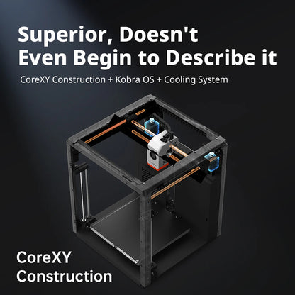 ANYCUBIC Kobra S1 Combo Multi-Color 3D Printer – Max 600mm/s, Core XY, High Precision