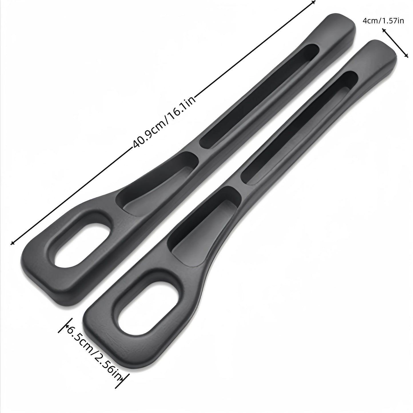 Car Seat Gap Filler Organizer | PU Waterproof Storage with Grooves for Phone & Keys (2pcs)
