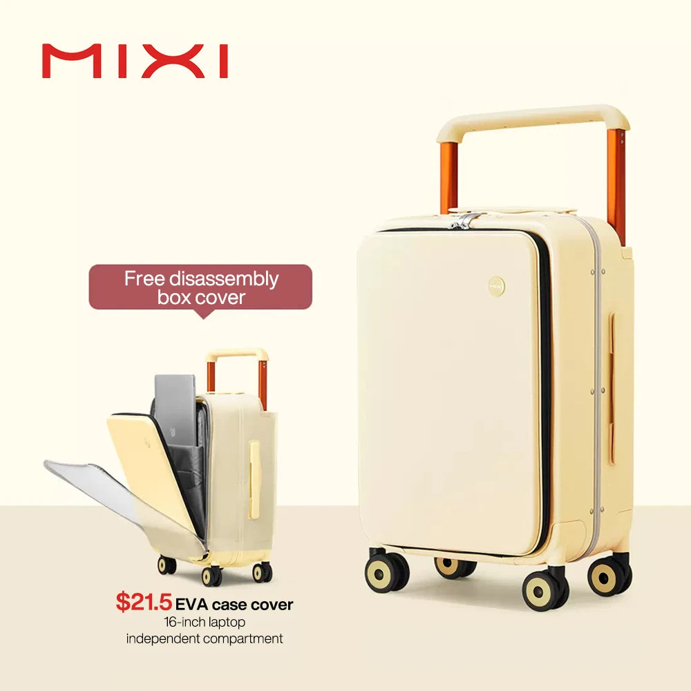 Mixi M9275 Aluminum Frame Hardside Suitcase 2026