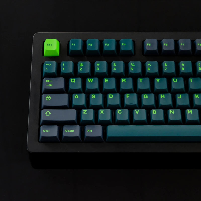 GMK Wavez 253-Key ABS Double Shot Keycaps – Cherry Profile for 61/87/96/104-Key Keyboards