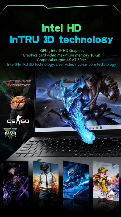 15.6" Laptop Intel Core i9-10980HK – 16GB RAM 1TB SSD Fingerprint Backlit Keyboard Windows 11