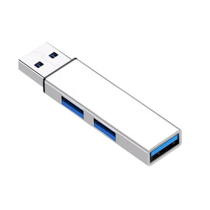 QXNF 3-Port Mini USB Hub — USB 3.0 + 2x USB 2.0 Expander Dongle
