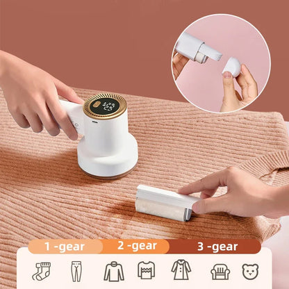 MBVM Portable Electric Lint Remover & Fabric Shaver – Rechargeable, CE Certified