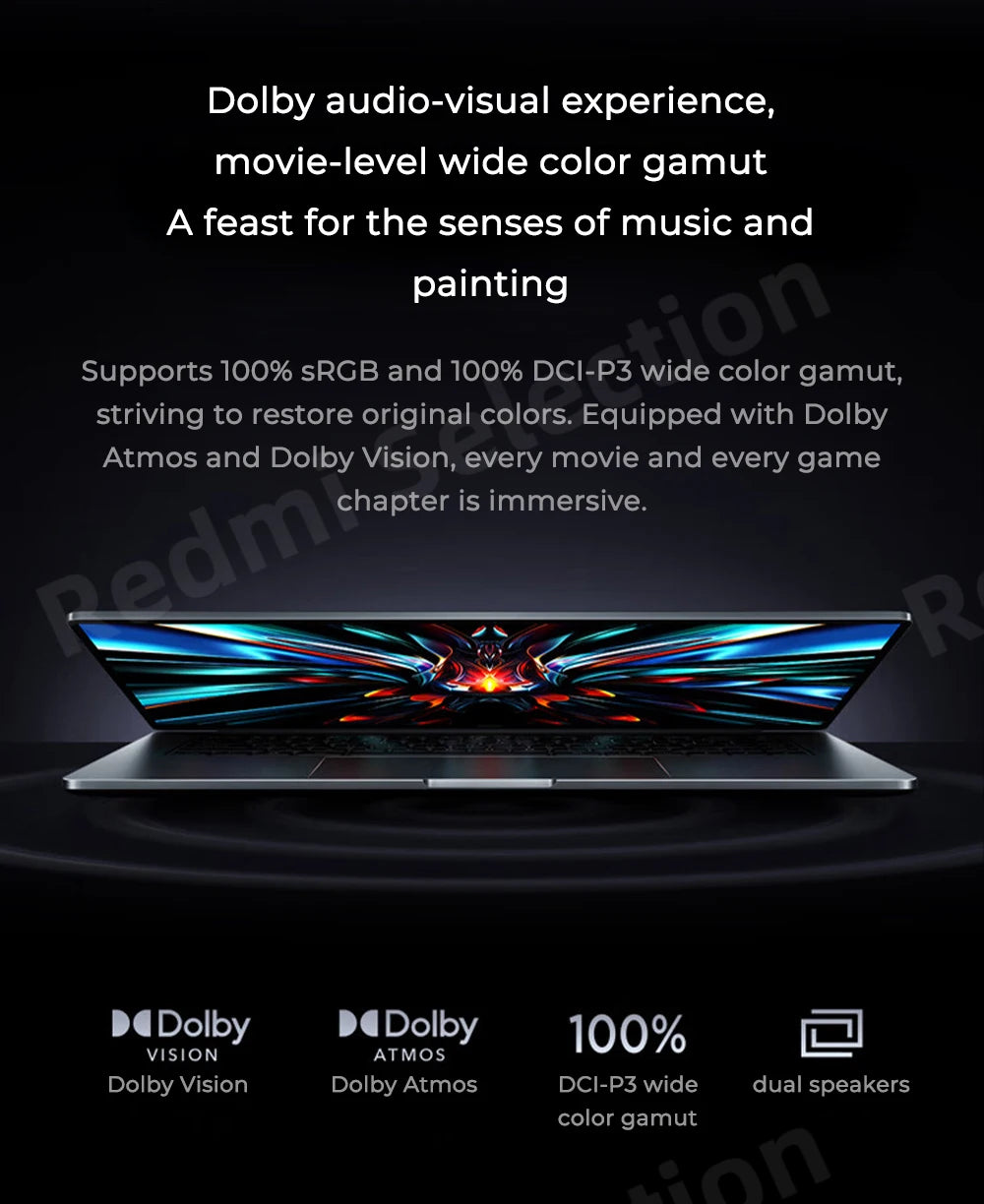 Xiaomi RedmiBook Pro 16 – Intel Core Ultra 5/7, ARC Graphics, 32GB DDR5, 1TB SSD, 3.1K 165Hz