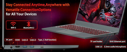 15.6" Gaming Laptop | Intel i9-10980HK / i9-9880H / i7-9750H | Up to 32GB DDR4 | Up to 1TB SSD | IPS | Win 11