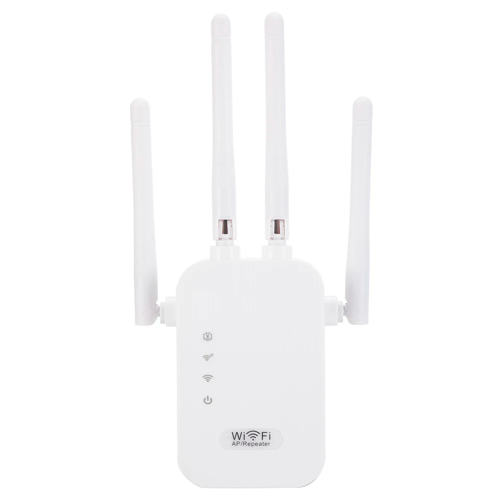 APWIKOGER AC1200 Dual-Band WiFi Repeater & Extender | 2.4G+5G | Gigabit | WPS | EU Plug