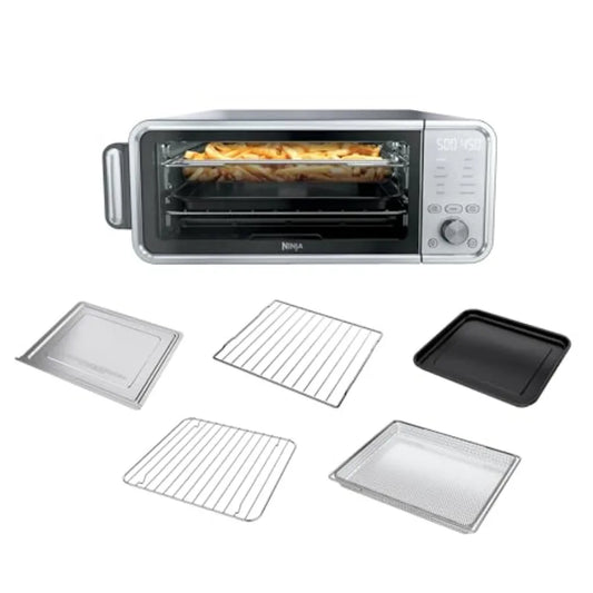 10-in-1 Digital Air Fry Oven – Extra Large Capacity, Flip-Up Design, Stainless Steel, Precise Temperature Control