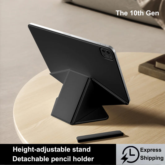 Smart Folio iPad Case | Magnetic | iPad 10th–11th, Air 11/13, Pro 11/12.9/13, Mini 6/7 | 4 Colors