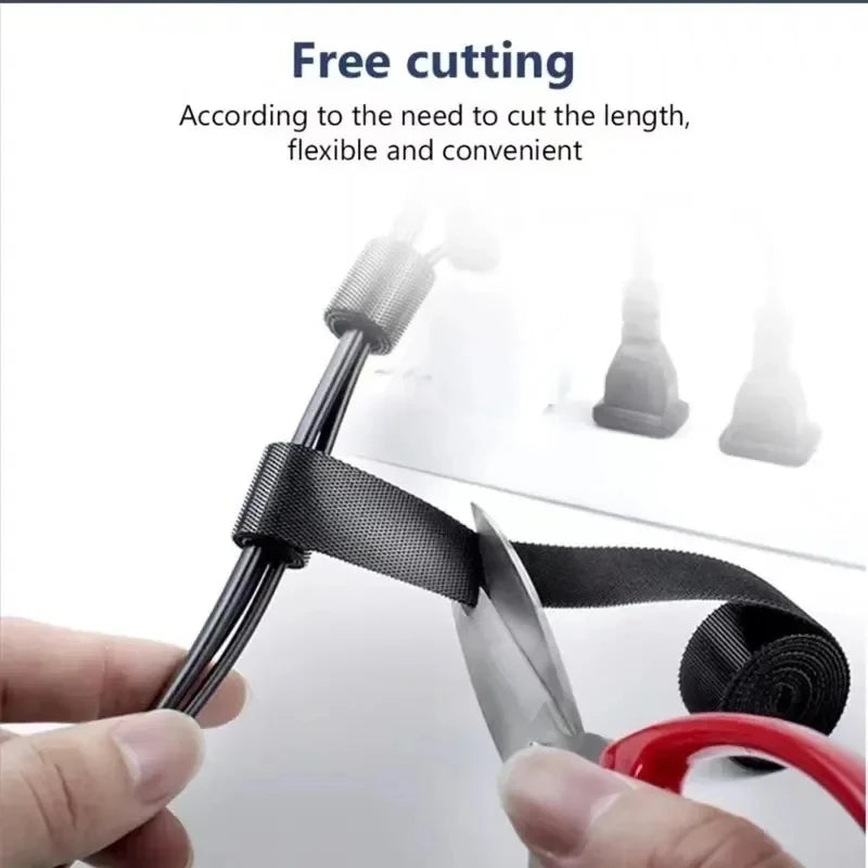 Reusable Nylon Cable Ties – Wire & Cord Management Straps (1M / 3M / 5M)