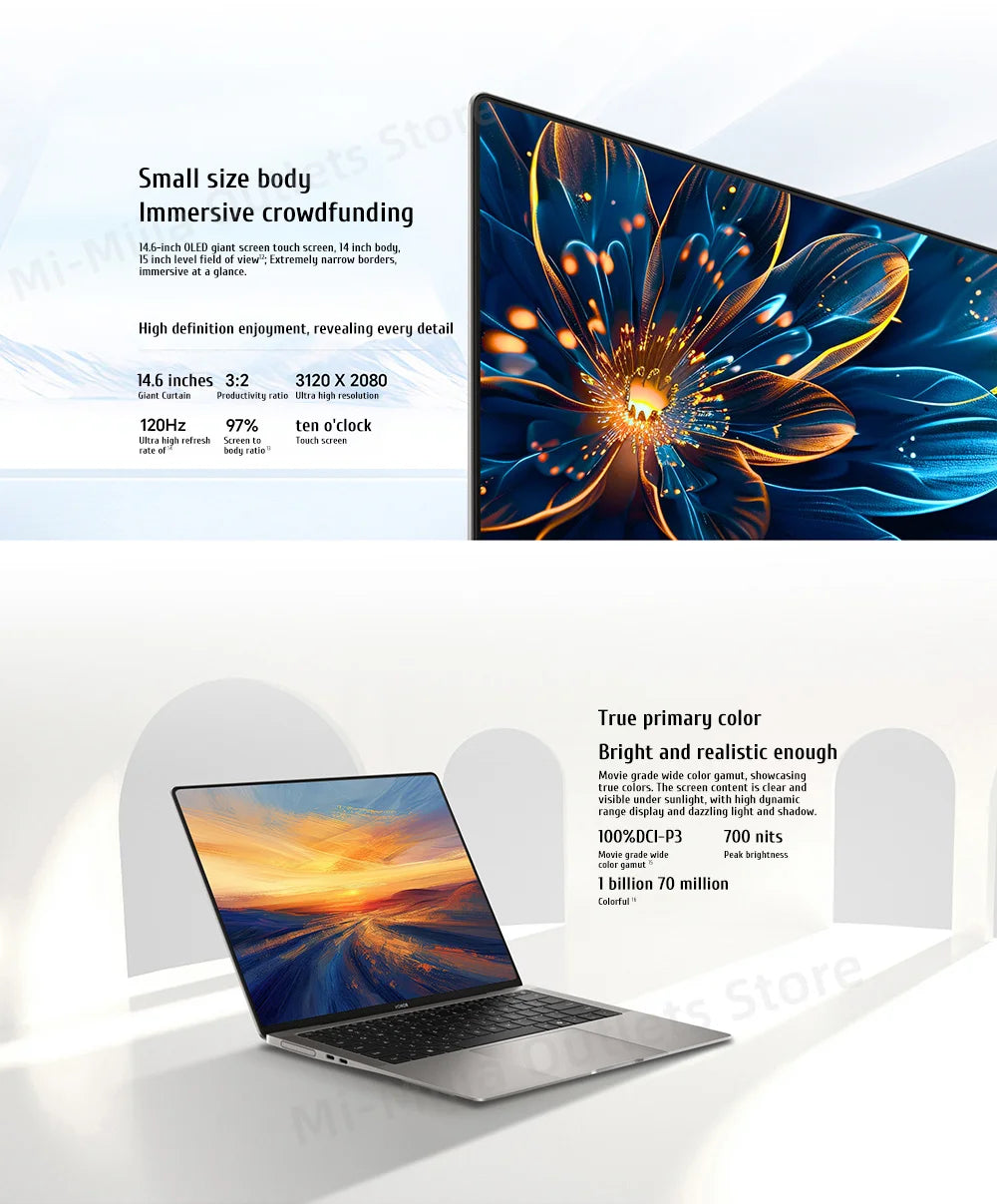 Honor MagicBook Art 14 – Snapdragon X Elite, 32GB DDR5, 1TB SSD, 14.6" 3.1K OLED, Windows 11