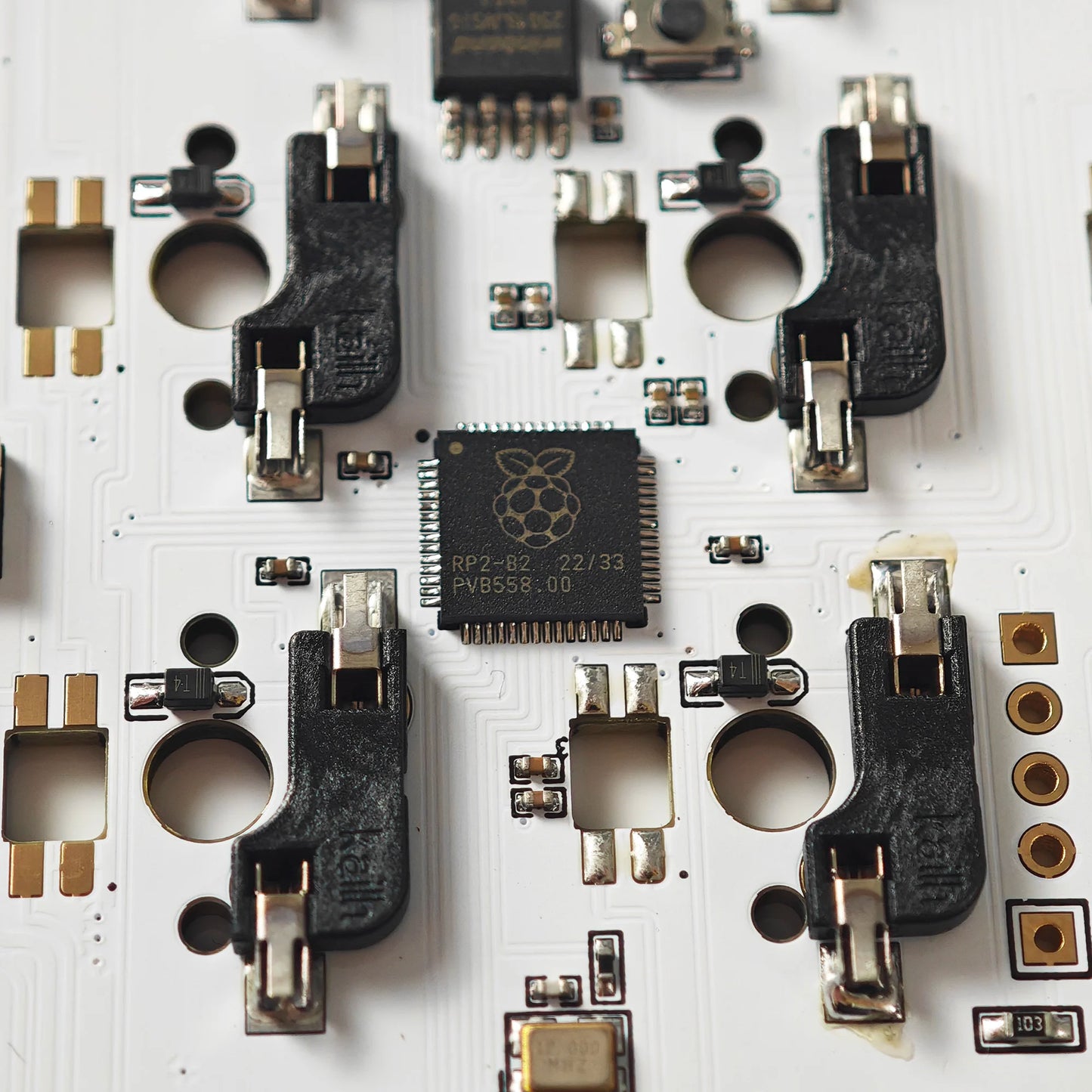 Idobao x YMDK ID75 VIA Hot-Swap PCB & Aluminum Plate – 75-Key, XD75 Replacement