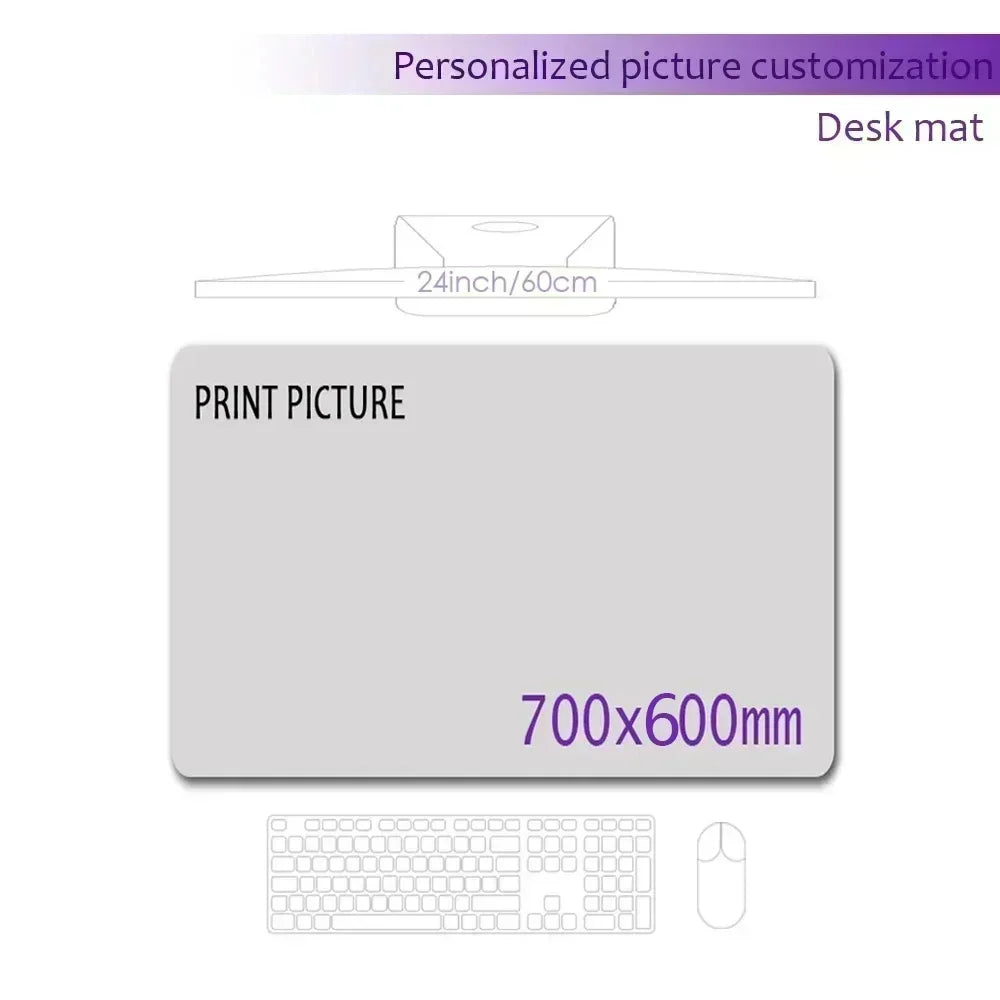 Custom Gaming Mouse Pad Deskmat – Multiple Sizes, Waterproof, Non-Slip Rubber