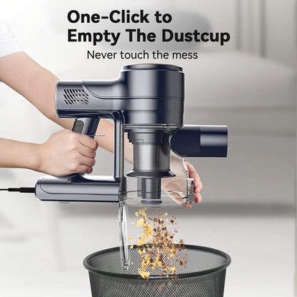 INSE I8 Corded Vacuum Cleaner 6-in-1 | 25KPa 600W | EU & US Plug | Carpet & Pet Hair