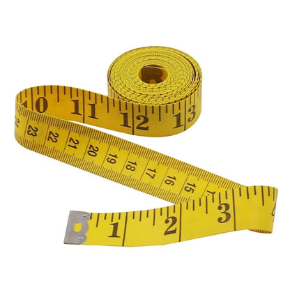 300cm Soft PVC Body Measuring Tape – Retractable Height & Tailor Ruler