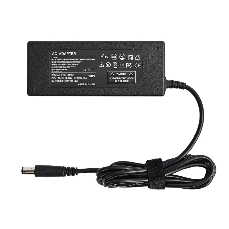 Dell Laptop Charger 19.5V 4.62A 90W – 7.4x5.0mm AC Adapter | E4300 E5400 E5420 Inspiron 14R