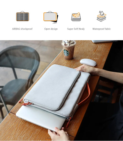 Universal Laptop Bag Sleeve 12"-16" — MacBook Air M4 Pro M5, Dell, HP, Lenovo, Xiaomi
