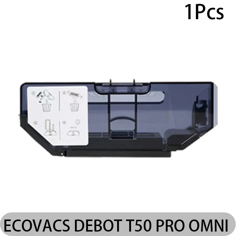 ECOVACS DEEBOT T50 PRO OMNI Replacement Parts | Main Brush, Side Brush, HEPA Filter, Mop, Dust Bag