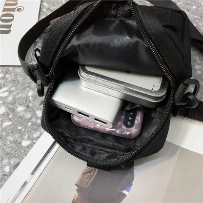 Street Hip Hop Shoulder Bag - Japanese Style Oxford Clutch for Men & Women