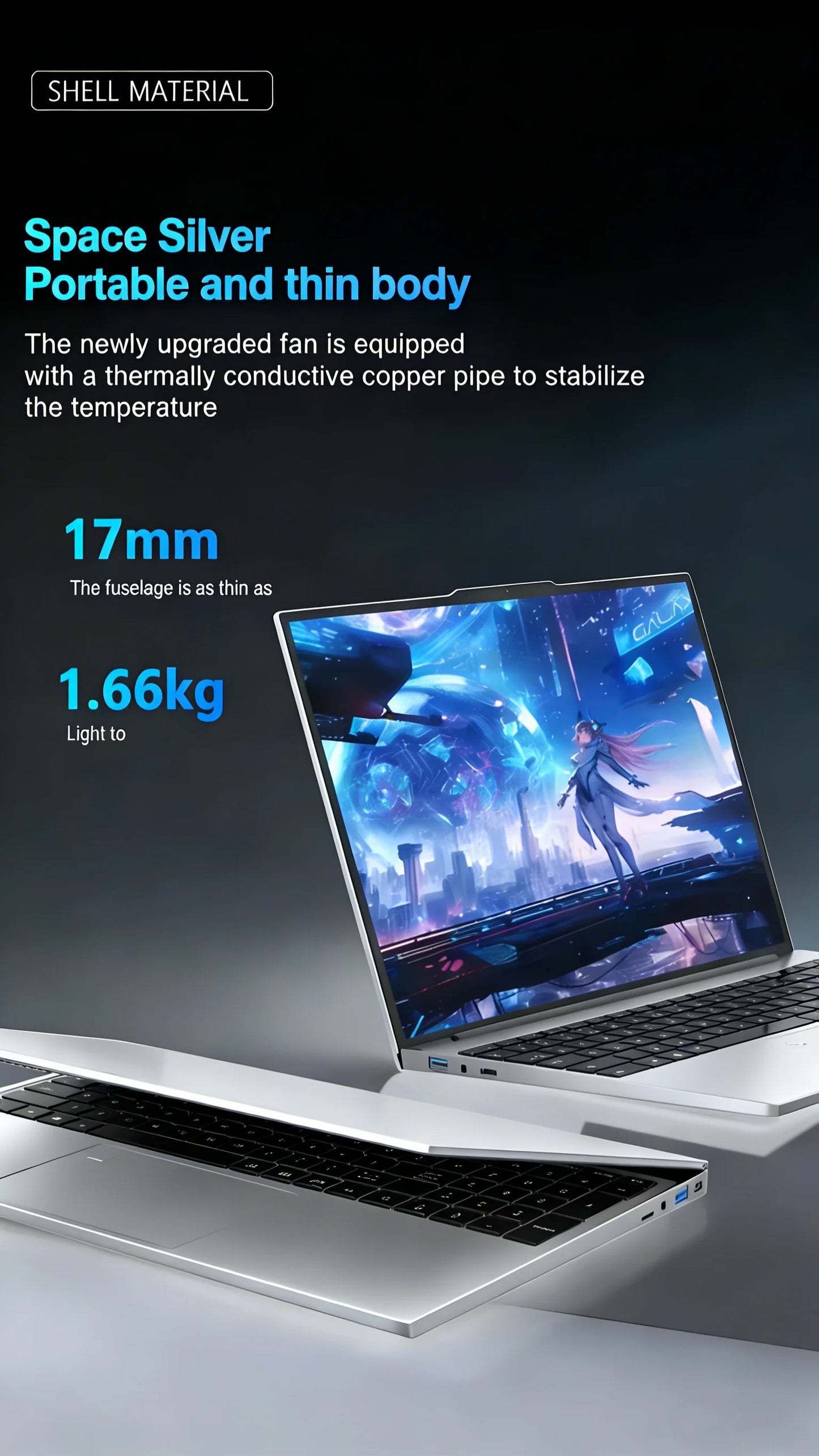 Gaming & Office Laptop — Intel i9-10980HK, 16GB RAM, Up to 2TB SSD, 1080p FHD, Fingerprint Unlock