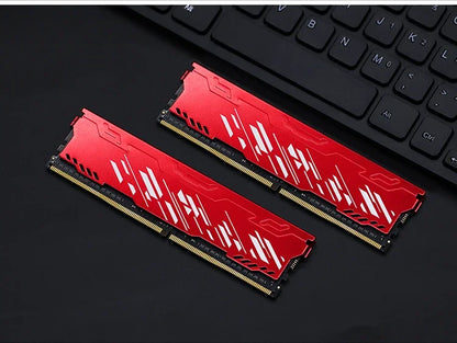 JUHOR Desktop RAM – DDR4 8GB/16GB/32GB 2666/3200MHz & DDR3 8GB 1600MHz with Heatsink