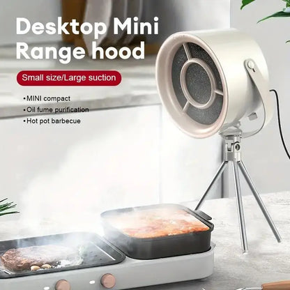 USB Desktop Mini Range Hood – Portable Kitchen Exhaust Fan
