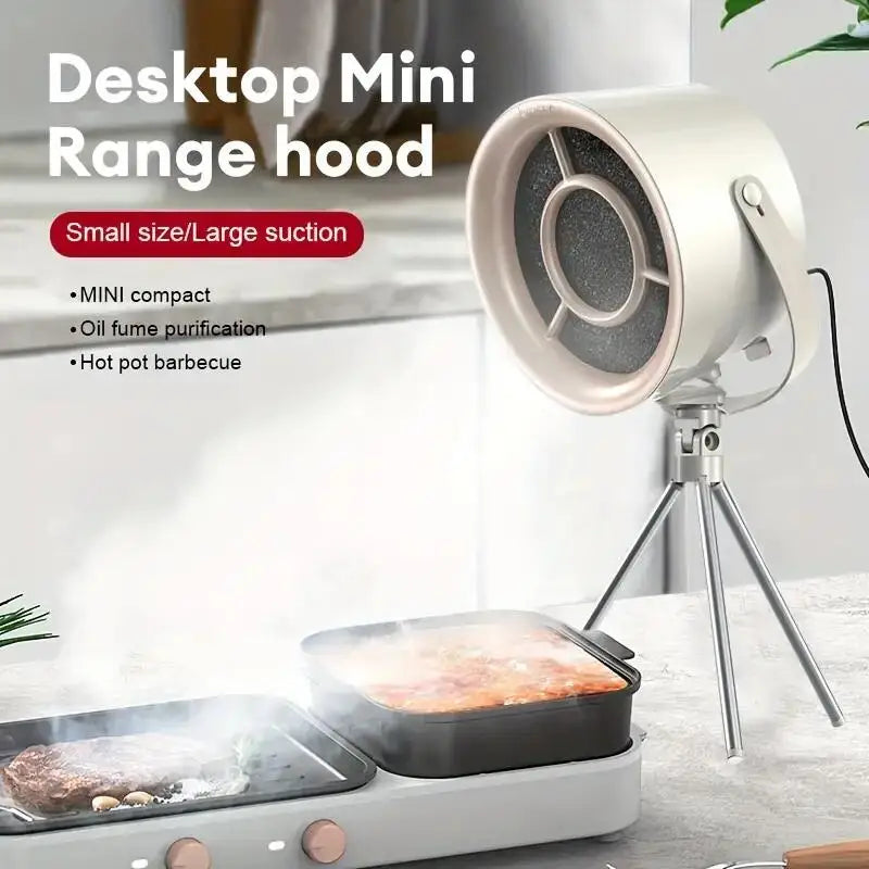 USB Desktop Mini Range Hood – Portable Kitchen Exhaust Fan