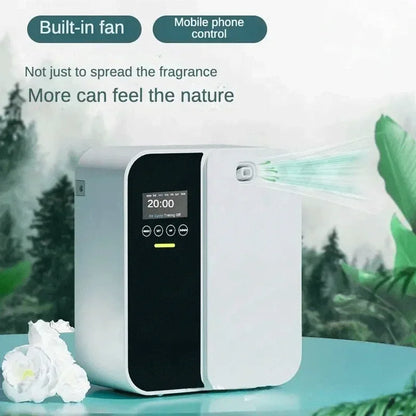 1000m³ Bluetooth Wall Mounted Fragrance Diffuser – Professional Electric Aroma Diffuser for Home & Office