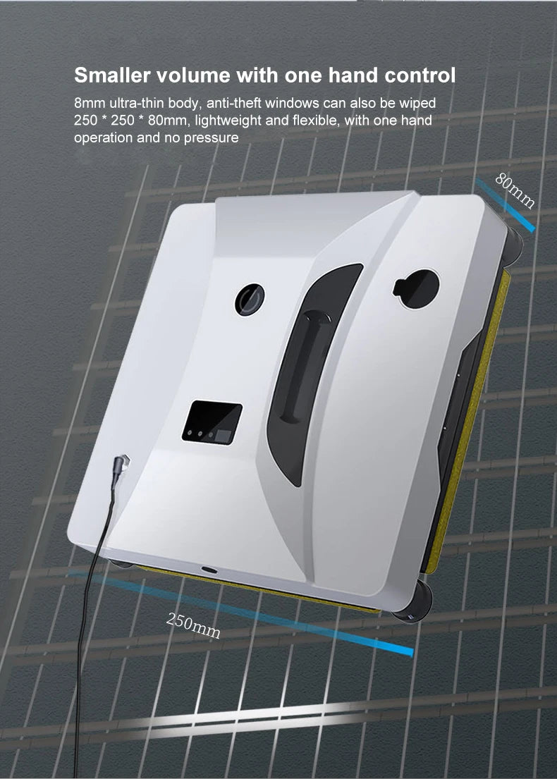 2024 Intelligent Window Cleaning Robot – Auto Water Spray, Remote Control
