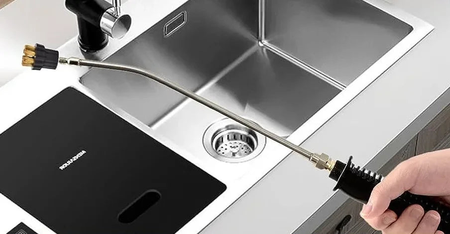 2500W Steam Cleaner 1200ml – High Temperature Pressure Washer for AC, Kitchen Hood & Car 220V
