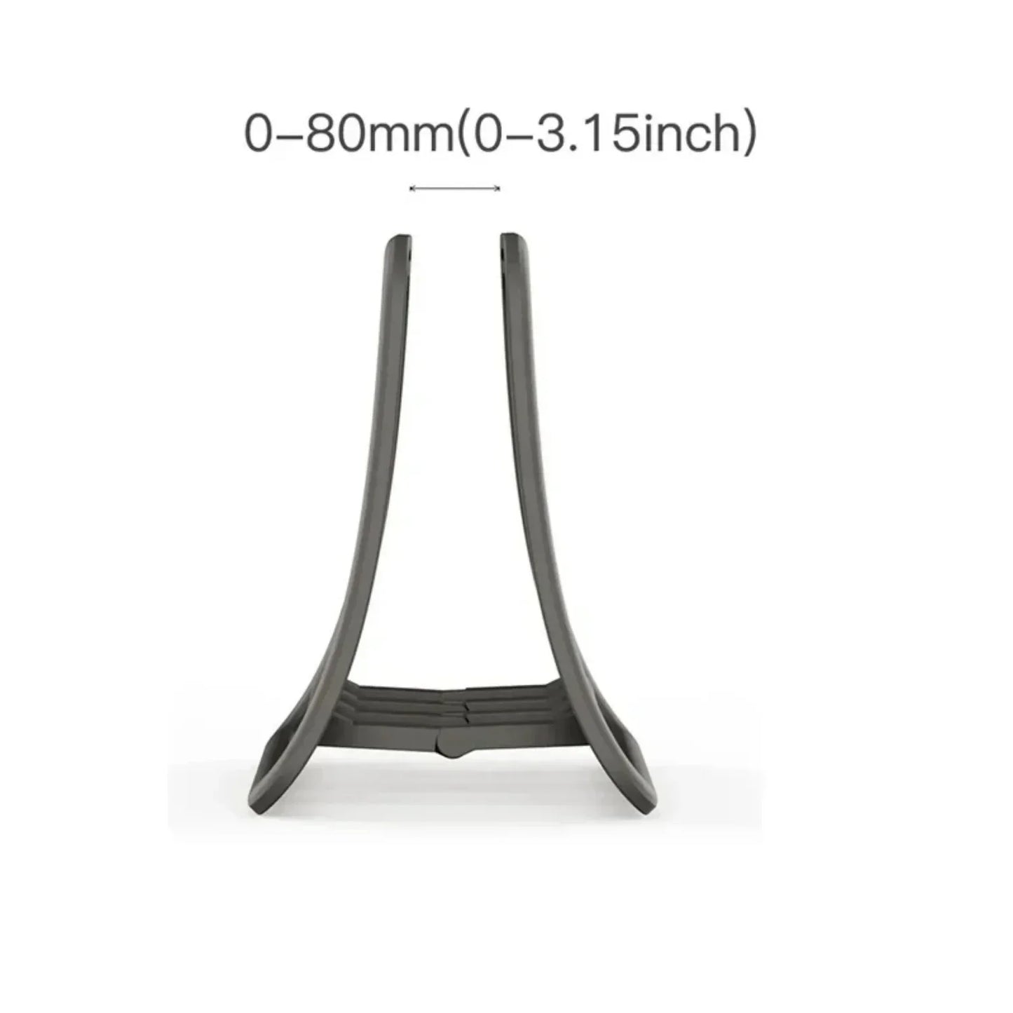 Vertical Laptop & iPad Stand – Gravity-Based, Multi-Device Desktop Holder, ABS Plastic