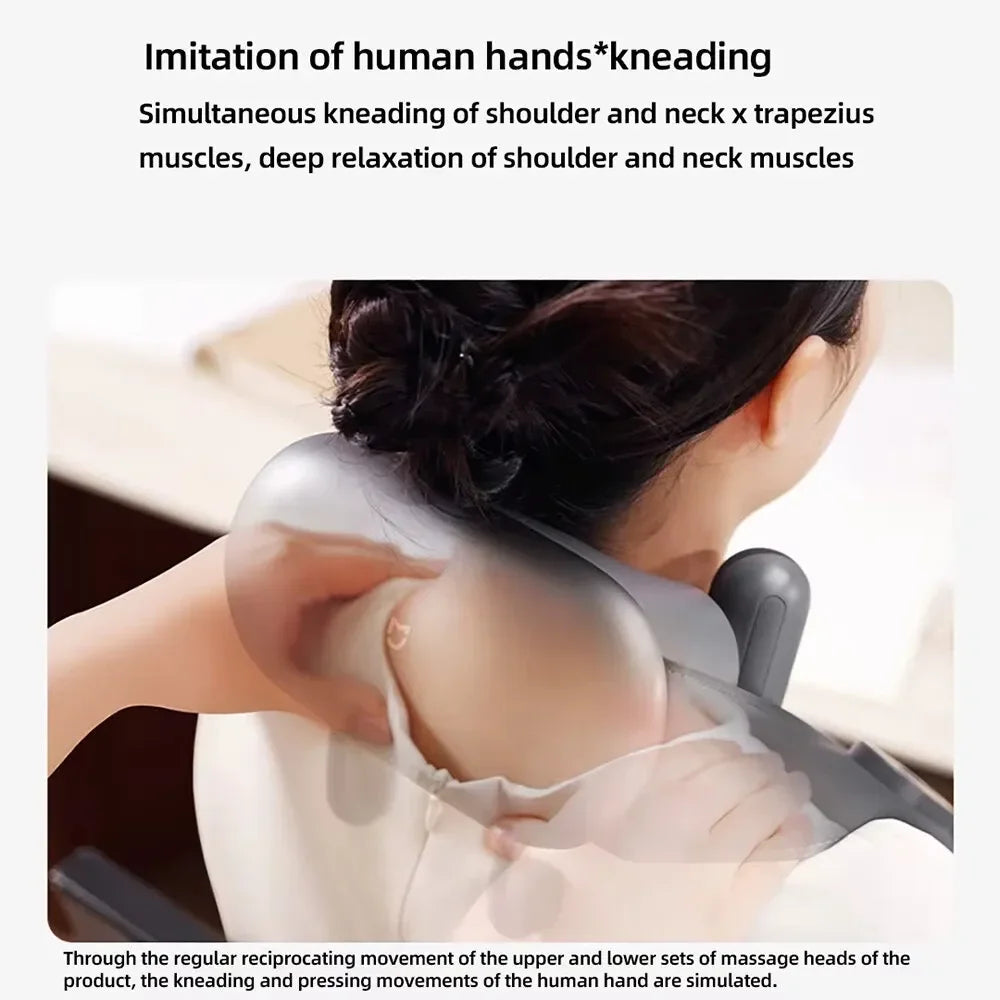 Xiaomi MIJIA Smart Neck & Shoulder Massager – Integrated Massage with Hot Compress