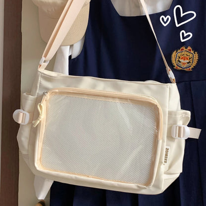 Japanese Ita Bag with Clear Window – Anime Shoulder Bag