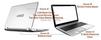 ASUS ZenBook 14 LCD Back Cover – UX433 UX433FA UX433FL UX433FN FQ | A & D Panel Replacement