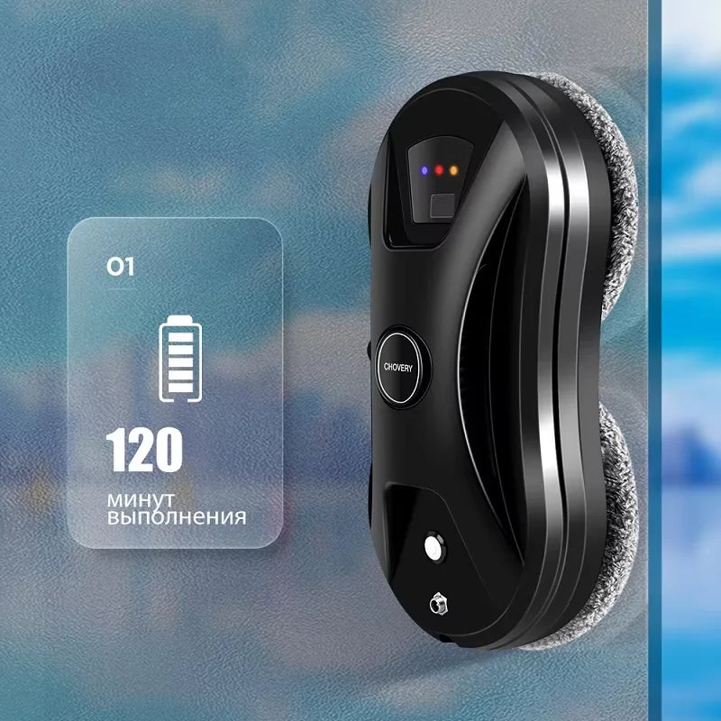 CHOVERY Robot Window Cleaner – Smart Home Glass Cleaning Robot with Remote Control