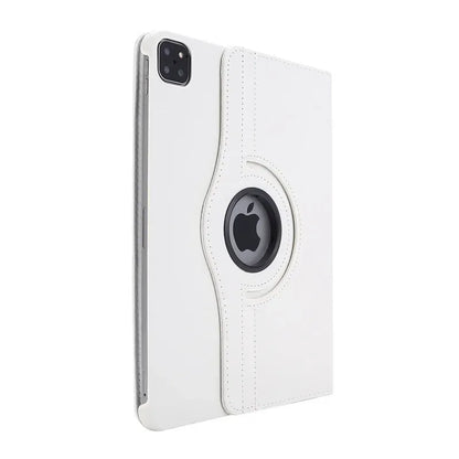 360° Rotating Stand Leather iPad Case – Pro 11"/12.9"/13", Air, Mini, 7th–10th Gen