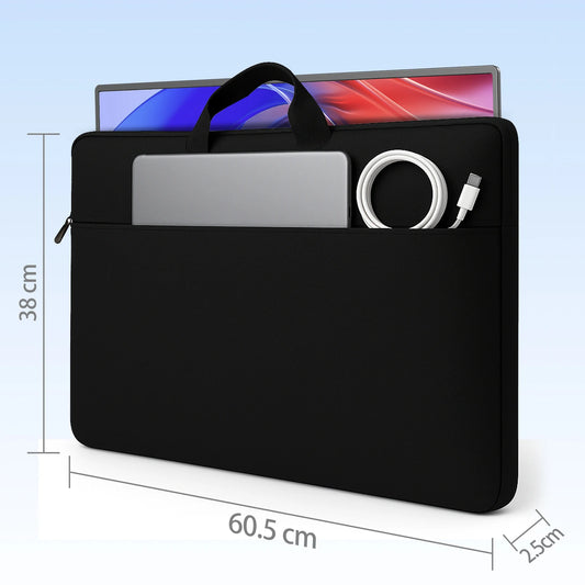 Waterproof Laptop Sleeve for Portable Monitor — 19"/22"/24", UPERFECT UMAX Compatible